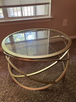 Gold Coffee Table