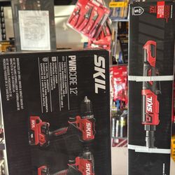 Skill Combo ( drills ) Rachet 3/8 and 1/4 including 