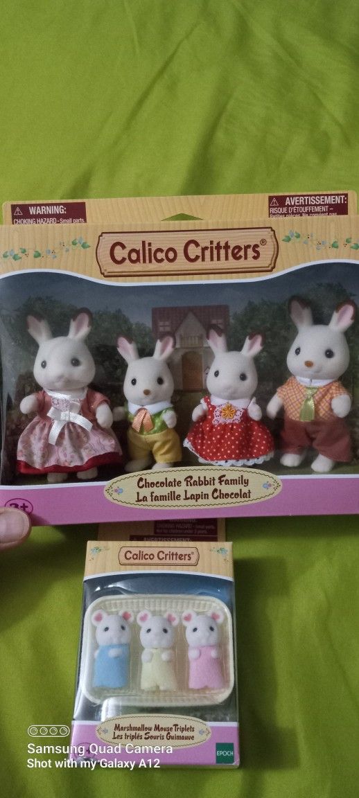2 New Unopened  Sealed Boxes  Of Colico Critters Toy Sets  Make Me A Reasonable Offer 