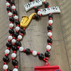 Rare Mardi Gras Beaded Necklaces 