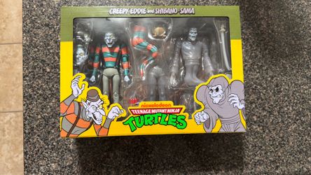 Neca ninja turtles cartoon creepy eddie shibano sama