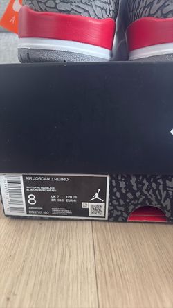 Jordan 3 Fire Red
