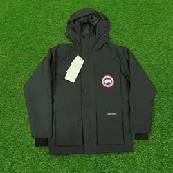 Black Canada Goose Expedition Parka