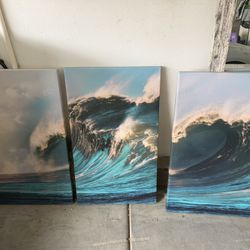 Wave Canvas Art