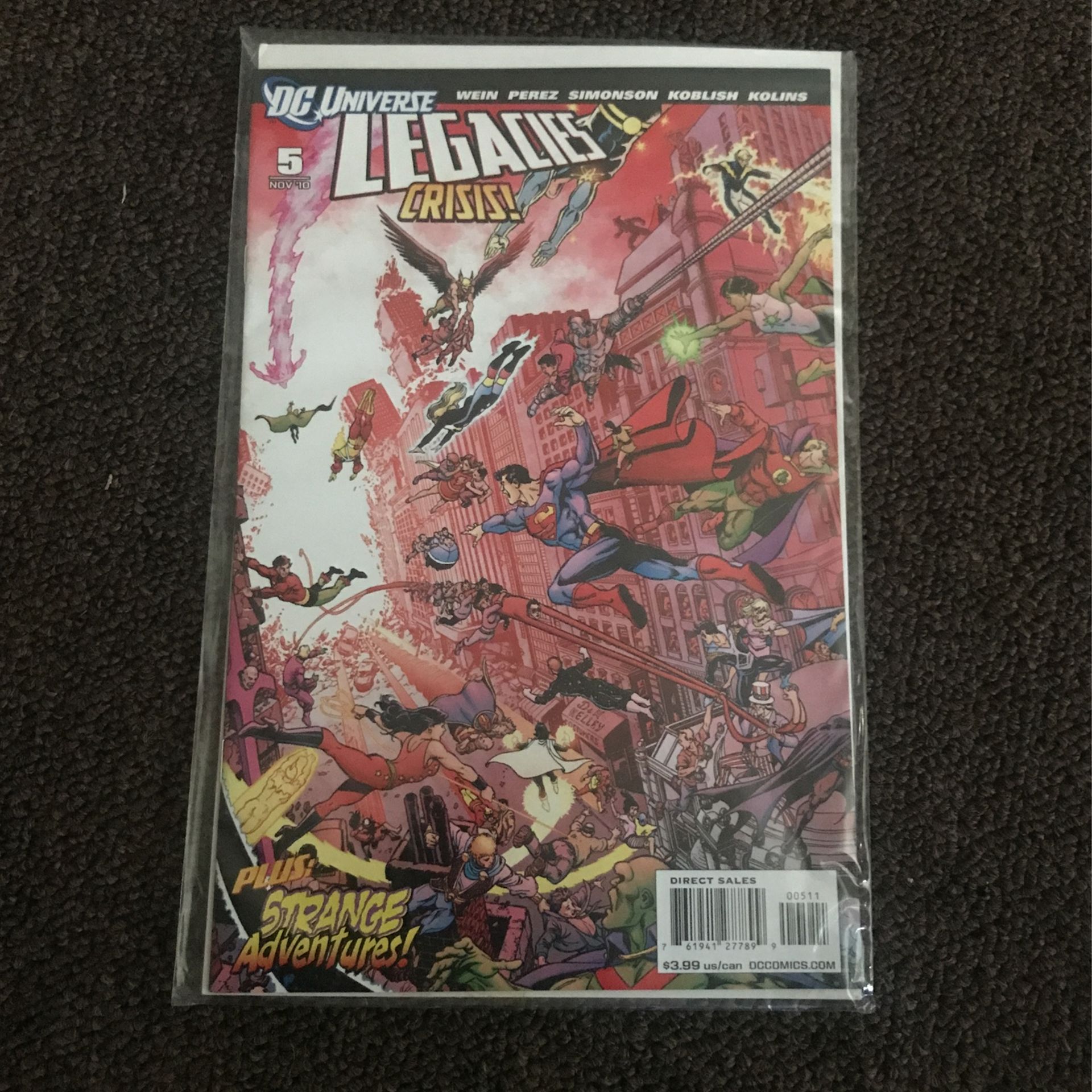 Dc Universeis -Legacies Crisis