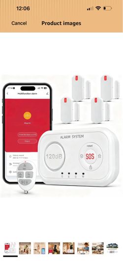 Home Security System Wireless, Smart WiFi Alarm System