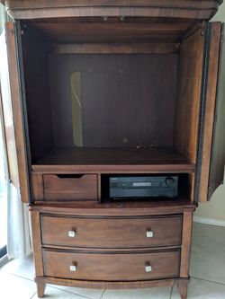 225.00 obo Tv Stand/Hutch solid wood