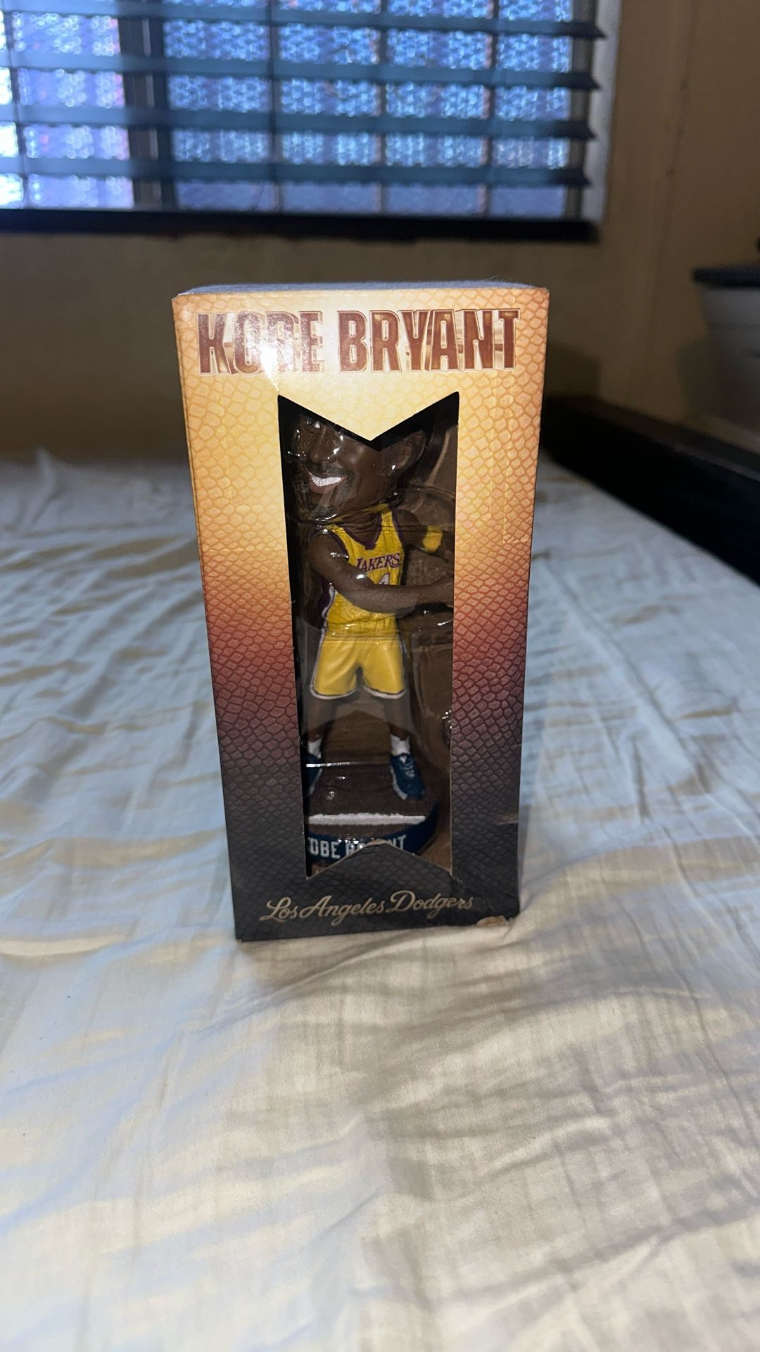 New In Box Kobe Bryant LA Dodgers Lakers Bobblehead 8/8/25
