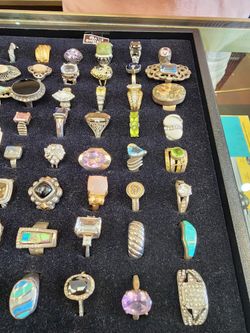 Silver Rings For Lady.