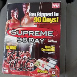 Supreme 90 Day System Complete 10 Disc DVD Set