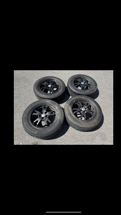 4 - 195/65r15 5x100 5x3.94 Stock Prius Celica Corolla Impreza Wheels Rims Tires!!!!