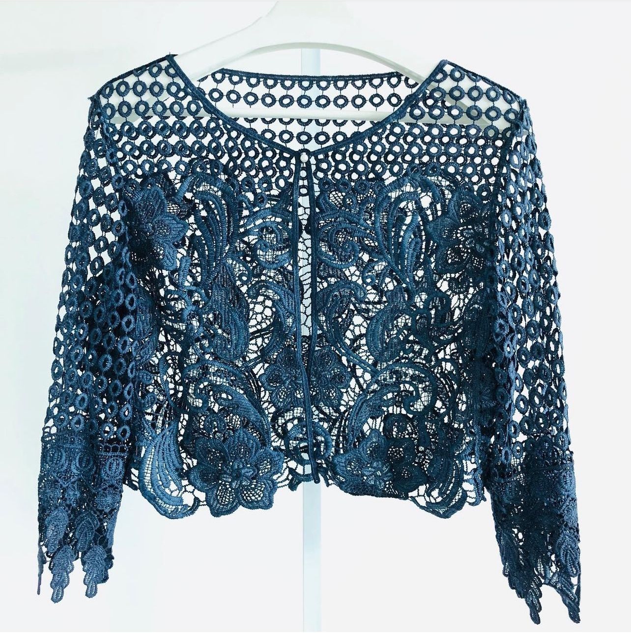 Lace Cotton Cardigan
