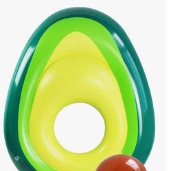 Avocado Pool Float W/Extra Seed