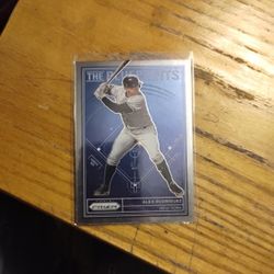 Alex Rodriguez Baseball Collectors Card