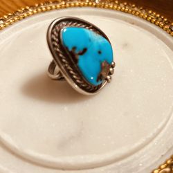 Handcrafted Turquoise Ring