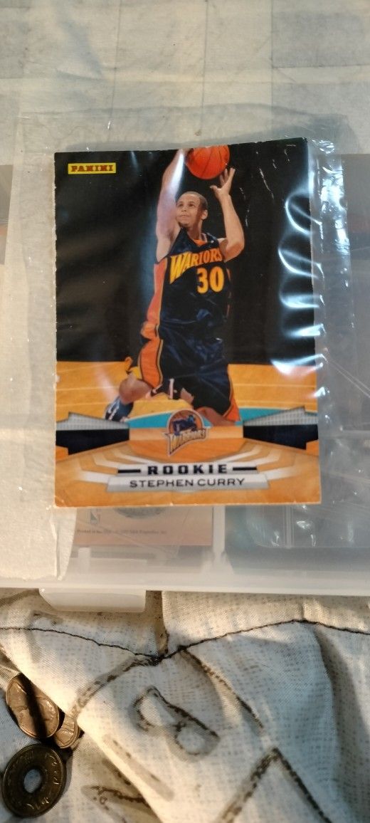 Stephan Curry Rookie Basketball Card