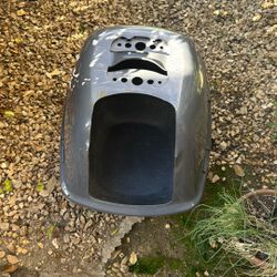 FREE - Large Cat Litter Box With Lid - Used *needs washing