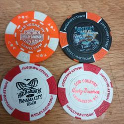 Harley-Davidson Poker Chips