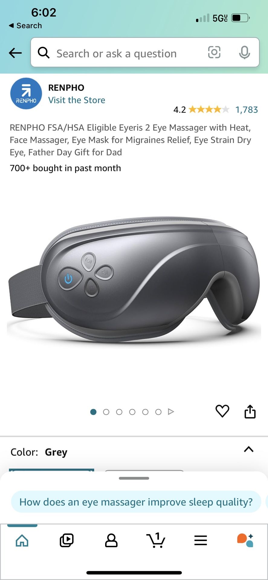 Renpho Eye Massager
