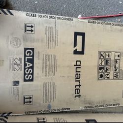 Quartet Glass Magnetic White boards 