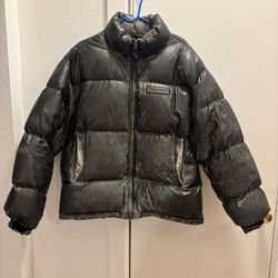 supreme reflective speckled down jacket