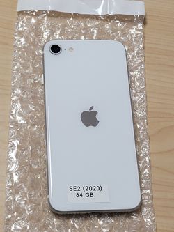 iPhone SE UNLOCKED 64GB. FIRM PRICE. STORE PICK UP ONLY.  PHYSICAL SIM AND ESIM. IOS 26 AVAILABLE. 