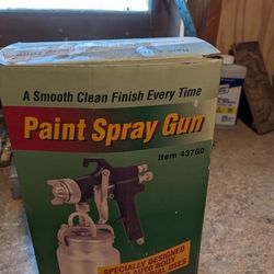 New Spray Gun, Sitting For Years In Shed