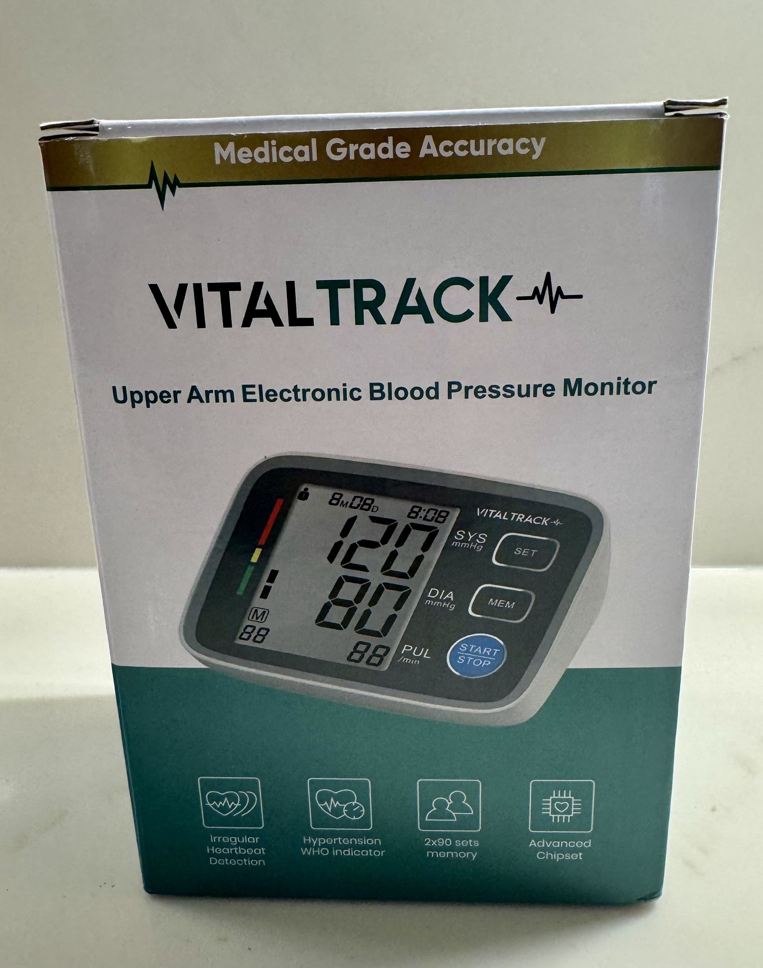VitalTrack Blood Pressure Monitor