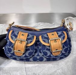 Coach Ashton bag in signature denim CY700 NWT