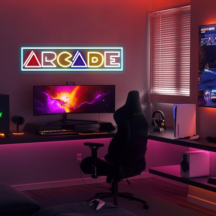Arcade Neon Sign Light Up Sign