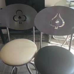 Custom Rotating Barstools