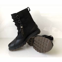 Brand New SOREL Portzma Boot Men’s  Size 12.   Carhartt Patagonia Nike Jordan Sneakers Weights Bikes Giants Jets Mets Knicks Yankees Jersey Jacket 