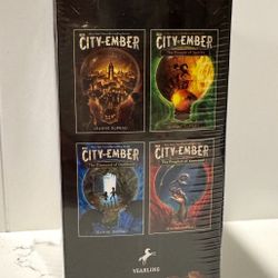 The City of Ember Complete Series 4 Book Boxed Set Jeanne DuPrau NEW Sealed 