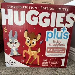 Huggies Plus Size 1  , 192 Diapers