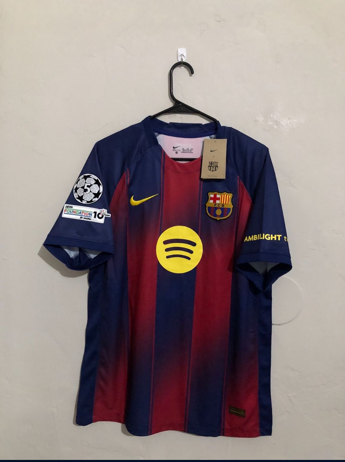 Barcelona 25/26 Rashford Jersey (Any Size)