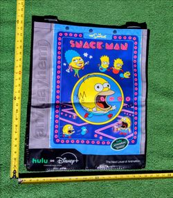 The Simpsons Snack-Man Animayhem SDCC 2026 Comic-Con Swag Bag Backpack Exclusive