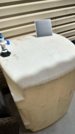 Large Plastic Water Storage Tank carwash mobile 100 gallons