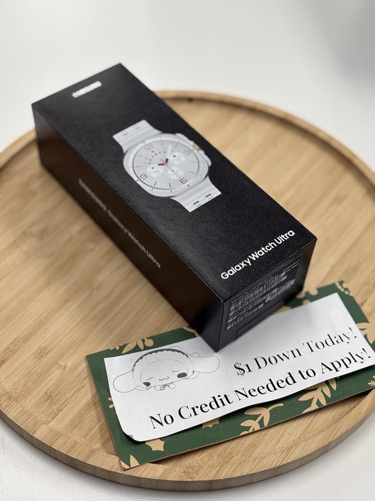 Samsung Galaxy Watch Ultra Titanium Smart Watch - Payments Available - Pay $1 Down To take It home