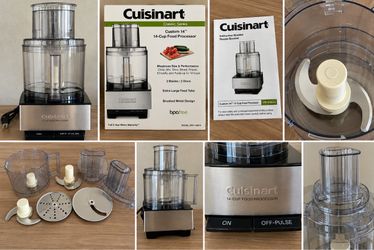 Cuisinart Custom 14-Cup Food Processor (DFP-14BCN) - Like New $125 OBO