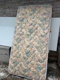 Floral Pattern Twin Mattress