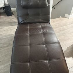 Non Leather Chaise 