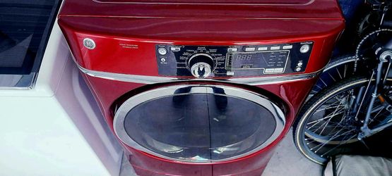 Super Nice!! Cherry Red!! GE Dryer, Works Absolutely Perfect! No Issues Whatsoever!