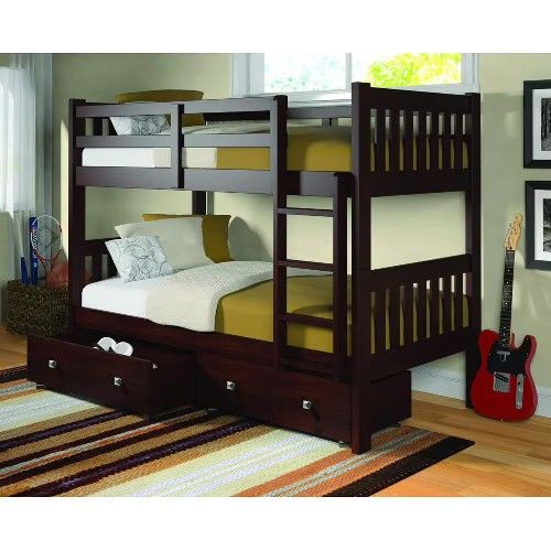 Brand new ! Twin over Twin Trundle Bed Available, COD/Financing