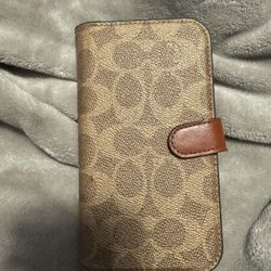 Coach Folio Phone case