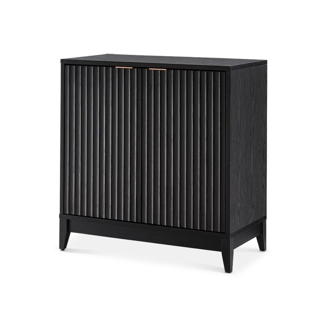 mopio Brooklyn Storage Cabinet, Modern Farmhouse Entryway Accent Case, Buffet Sideboard, Console Table, Credenza, Wood Modular Organizer with Doors & 
