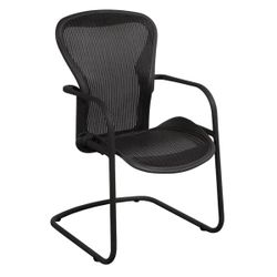 Herman Miller Aeron Mesh Side Office Chair (Black/Graphite)
