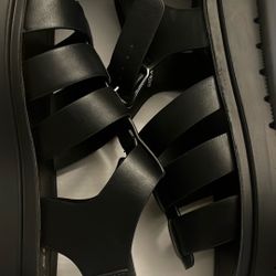 Strappy Black Sandals