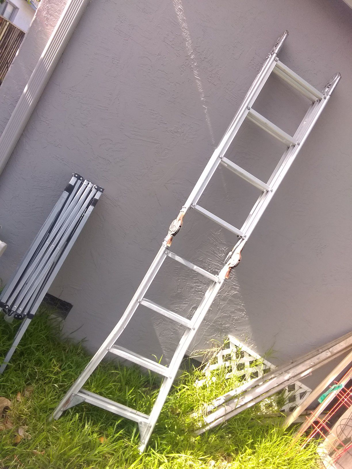 20 ft. Little Giant type ladder.