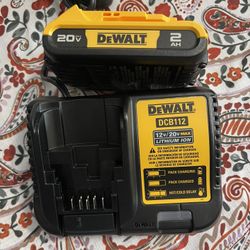 Dewalt Battery And Charger $40 Firm Price. Pick Up In Van Nuys