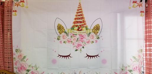 Unicorn back drop